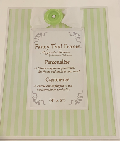 Fancy That Frame Green Strip