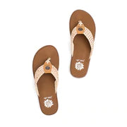 Woven Flip Flops | Fida Yellow Box Footwear Size 9.5 Last Pair