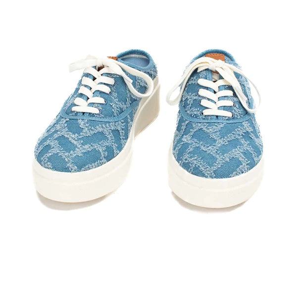 Elvy Denim Slide On Sneaker | Yellow Box Footwear