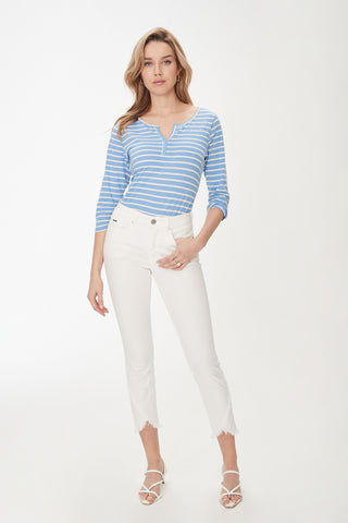 Olivia Slim Ankle White Jeans | FDJ 2076511