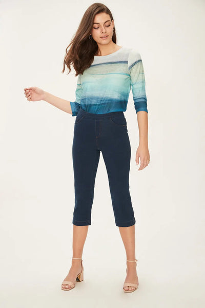 Pull On Capri | French Dressing
