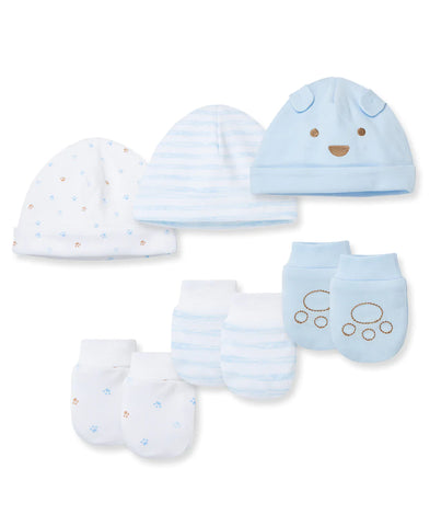 Fluffy Fun Dog Mittens and Hat Set | Little Me