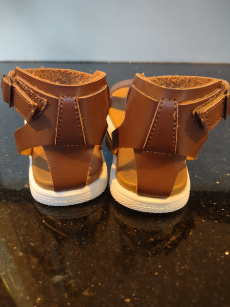 Adjustable Width Side Buckle Sandal | Mini Mia Little Kizzie