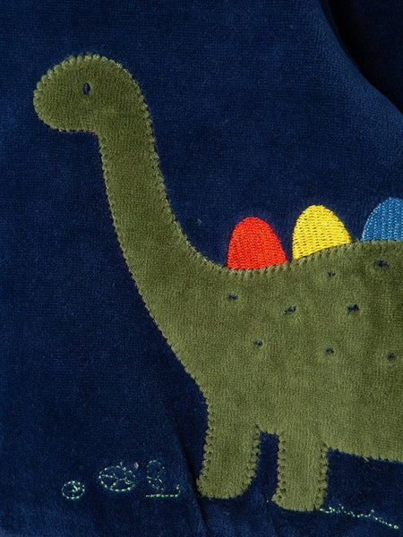 Dino Velour Pant Set | Little Me - Only size 6 mo left