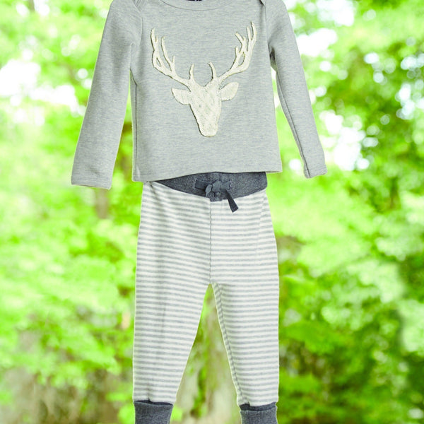 Deer Stag Two Piece Set | Mud Pie