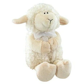 Jesus Loves Me Singing Praying Plush Lamb