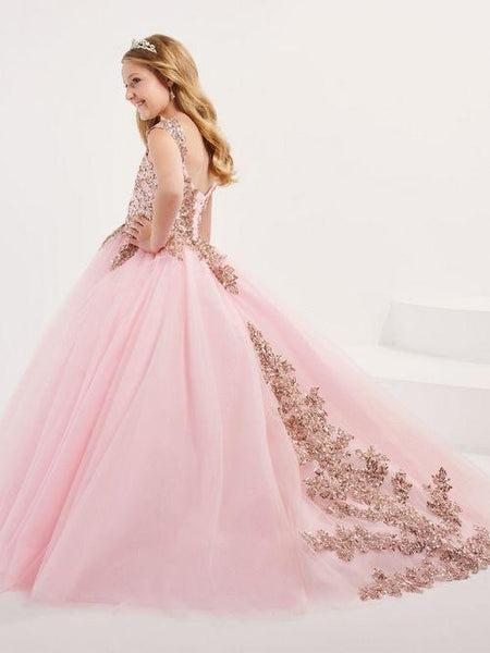 Off shoulder Lace Sequin Train Ballgown - Coming Soon