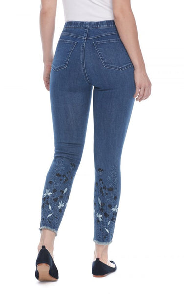 Pull on Ankle Slims - FDJ