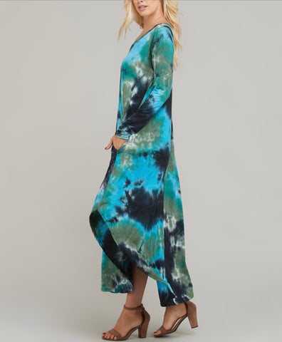 Rae Mode Tie-dye Maxi Dress