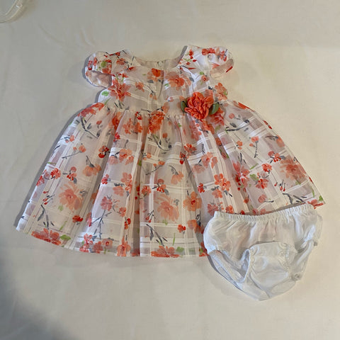 Bonnie Baby Peach Dress with bloomers