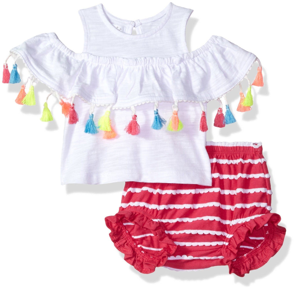 Infant Bloomer Set with Tassels | Mud Pie