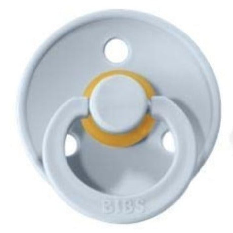 Bibs Size 2 (6-18months)  2 Pack Pacifiers Baby Blue / White
