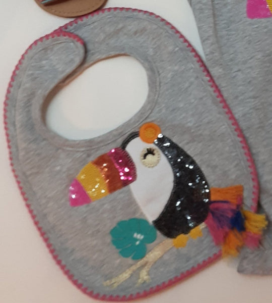 Mud Pie Toucan Bib