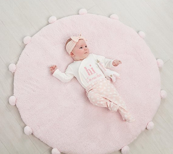 Hi, I’m New Here 2pcFooted Mud Pie Set, infant, newborn
