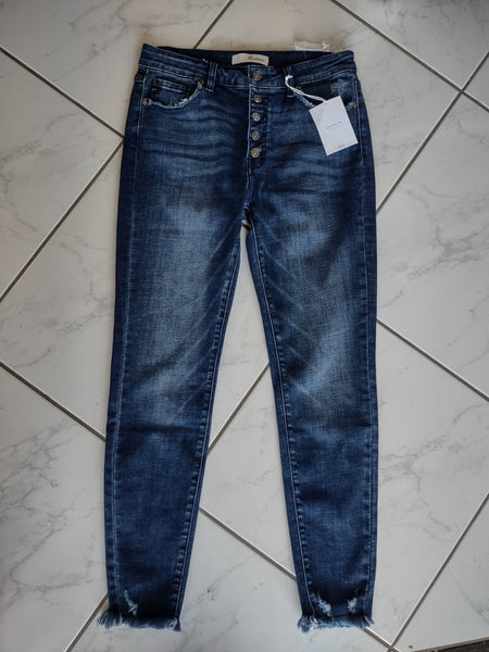 Kancan Emma High Rise Ankle Skinny Jeans