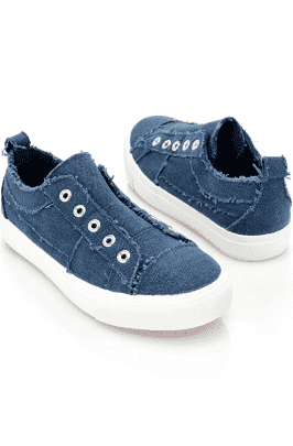 Babalu No Lace Sneakers - Navy | Corkys