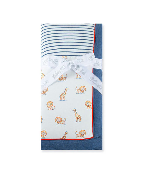 "King of the Road" Lion & Giraffe Blanket - One size