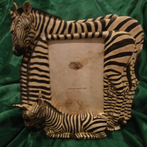 Zebra Photo Frame for 5 x7 pictures