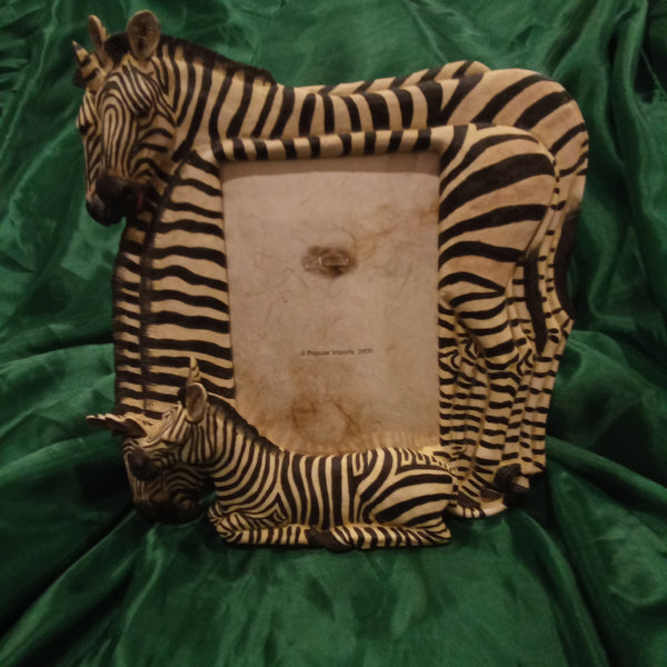 Zebra Photo Frame for 5 x7 pictures