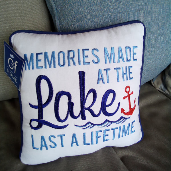 Pillow - Memories at the Lake