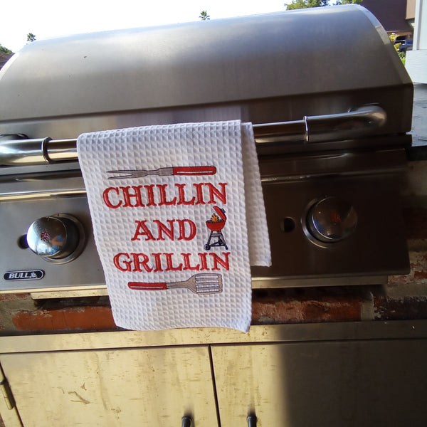 Kitchen Towel Chillin and Grillin | C and F Home