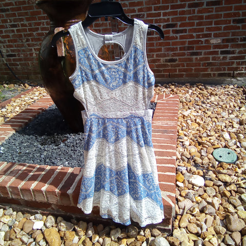 Lace Cut Out Sundress | Bonnie Jean