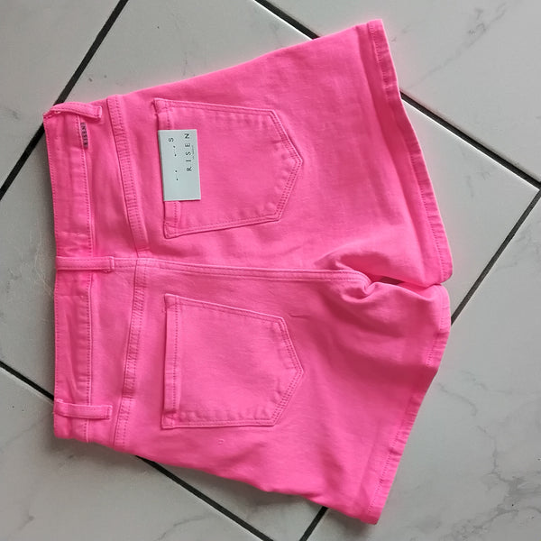 Neon Pink Shorts | Risen