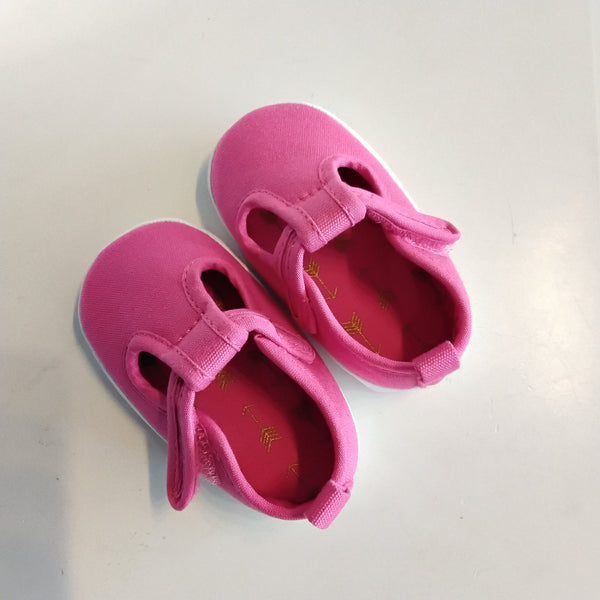 Pink velcro shoes | Baby Deer