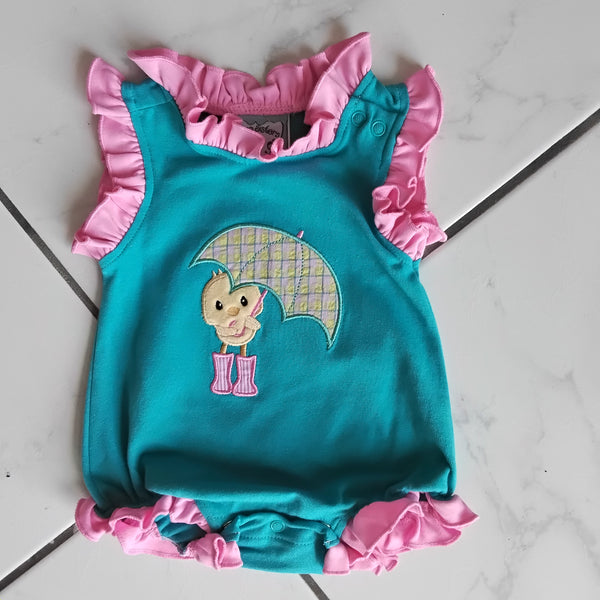 Ready for Rain Baby Chick One Piece | Three Sisters