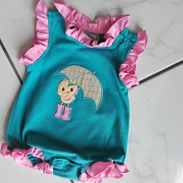 Ready for Rain Baby Chick One Piece | Three Sisters