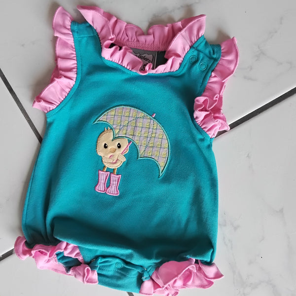 Ready for Rain Baby Chick One Piece | Three Sisters