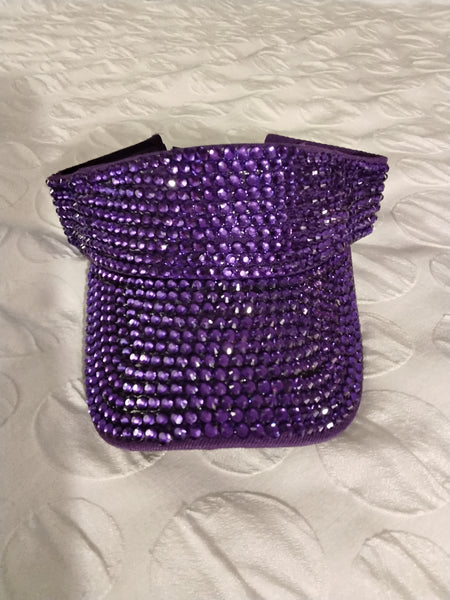 Purple Crystal Visor