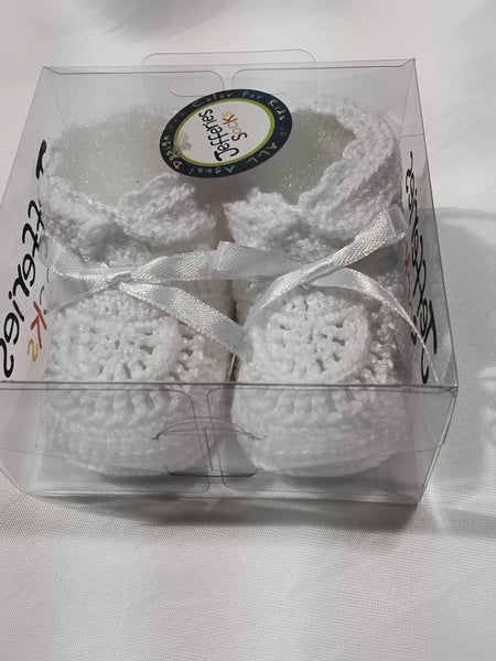 Newborn Crochet Booties