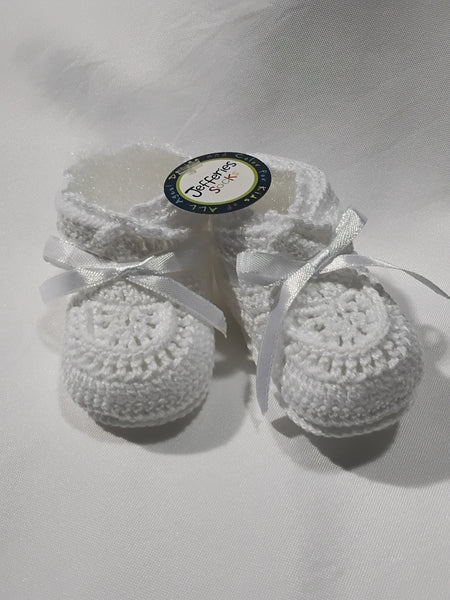 Newborn Crochet Booties