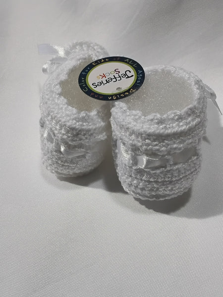 Newborn Crochet Booties