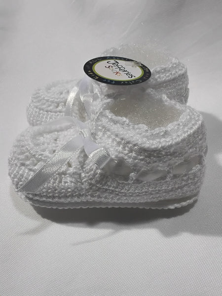 Newborn Crochet Booties