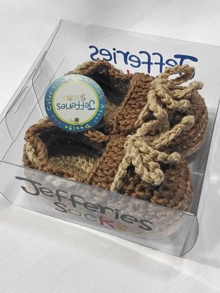 Newborn Crochet Loafer Booties