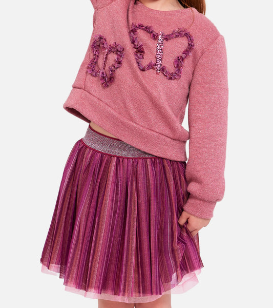 Butterfly Two Piece Skirt Set | Bonnie Jean