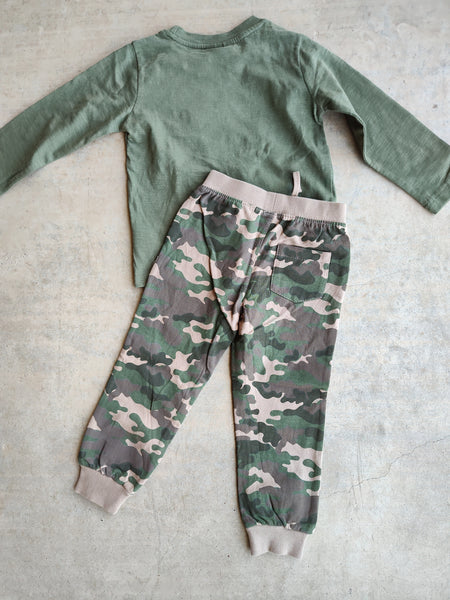 Harvesting Tractor and Camo Jogger Set |