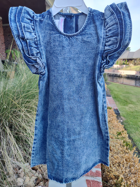 Girls Denim Dress