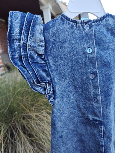 Girls Denim Dress