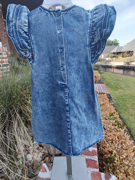 Girls Denim Dress