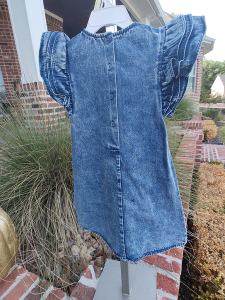 Girls Denim Dress