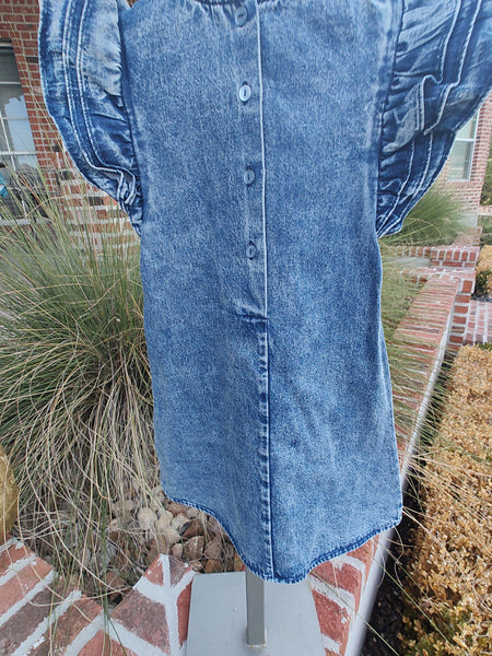 Girls Denim Dress