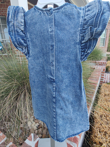 Girls Denim Dress