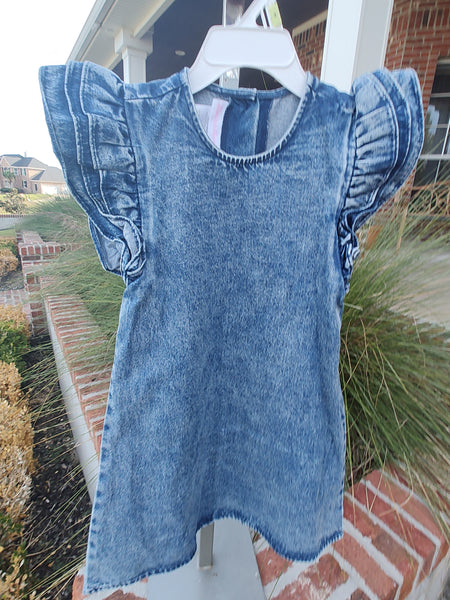 Girls Denim Dress