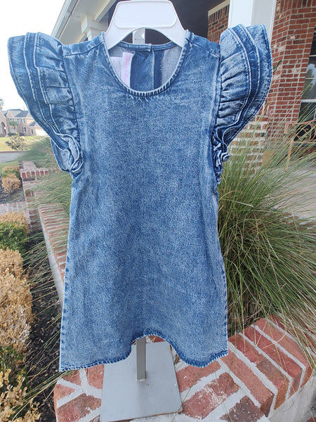 Girls Denim Dress