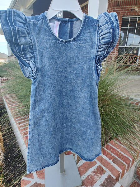 Girls Denim Dress