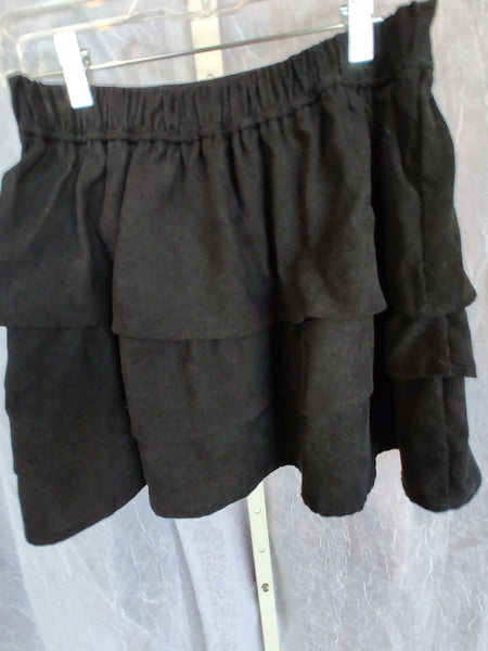 Light weight Corduroy Skirt - Black