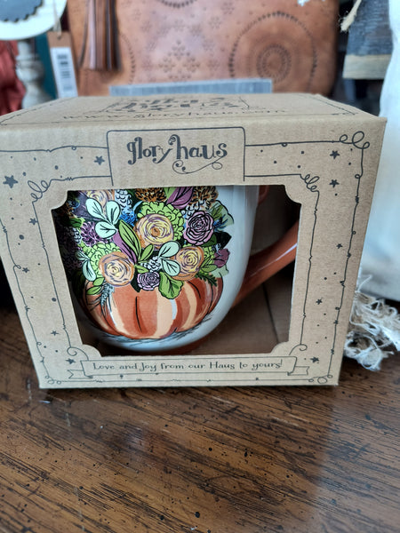 Give Thanks Floral Mug | Glory Haus